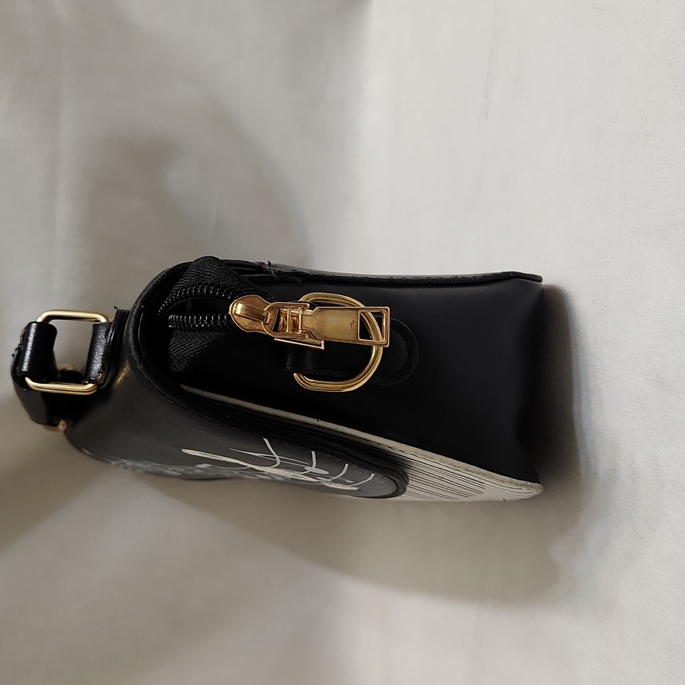 Musical Note Piano Black and White Hand And Shoulder Bag - Picture 3 of 13